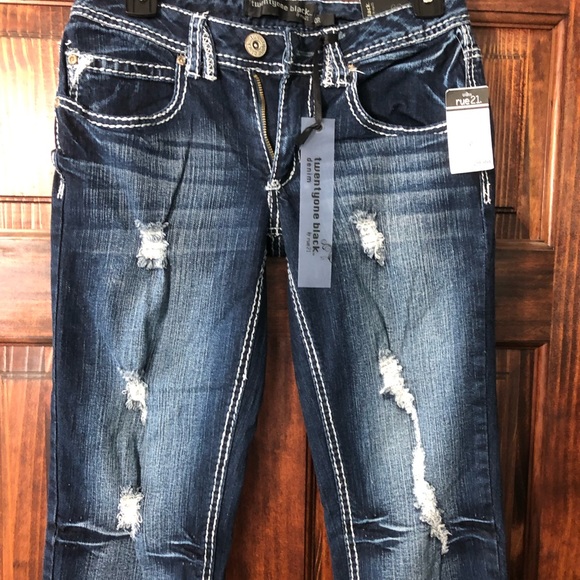 💎TWENTYONE BLACK SKINNY JEANS💎 - Picture 5 of 8